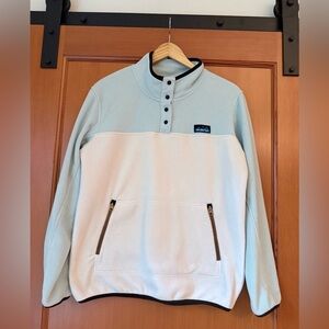 Kavu Fleece Pullover with Black Trim